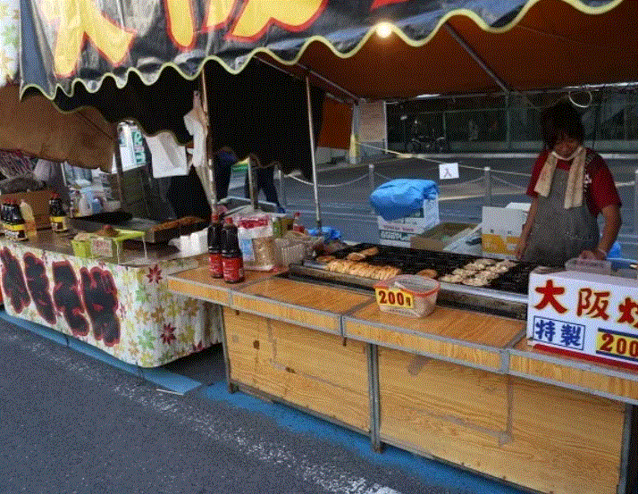 stall shops in the festival